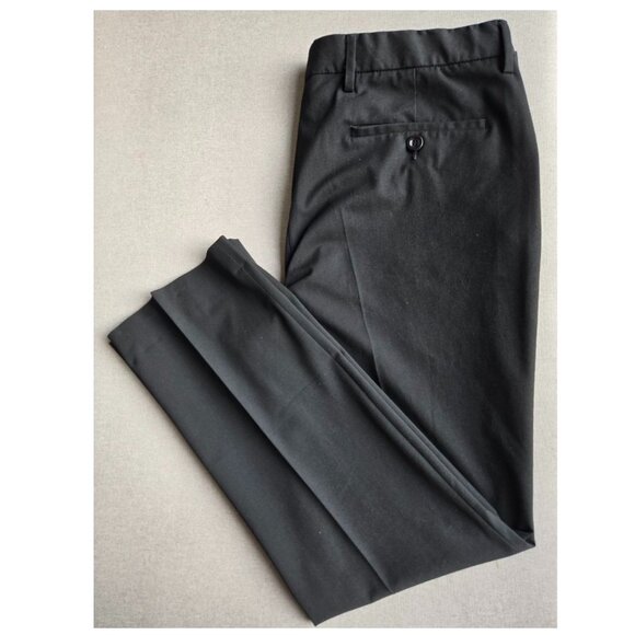 Alberto Pants Men's 39 x 30.5 Ceramica Dress Pants Black - Picture 2 of 12